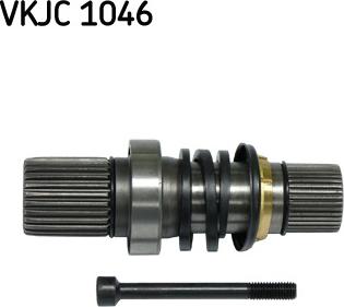 SKF VKJC 1046 - VKJC1046_привод! промежуточный к внутреннему ШРУСу\ VW T5 1.9TDi 03> autosila-amz.com