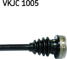 SKF VKJC 1005 - Полуось приводная autosila-amz.com