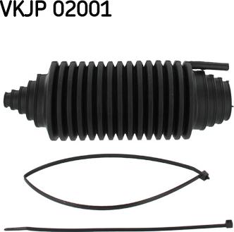 SKF VKJP 02001 - Комплект пыльника, рулевое управление autosila-amz.com