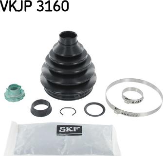 SKF VKJP 3160 - комплект пыльника ШРУСа наружн. VW autosila-amz.com