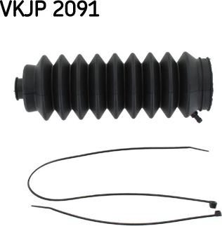 SKF VKJP 2091 - Комплект пыльника, рулевое управление autosila-amz.com