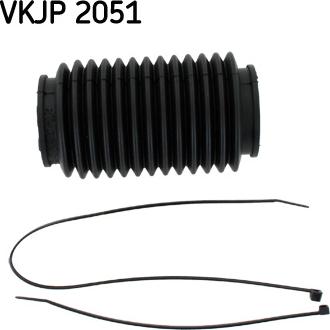 SKF VKJP 2051 - Комплект пыльника, рулевое управление autosila-amz.com