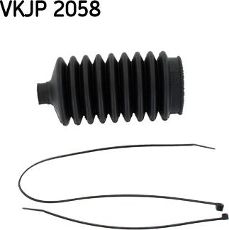 SKF VKJP 2058 - Комплект пыльника, рулевое управление autosila-amz.com