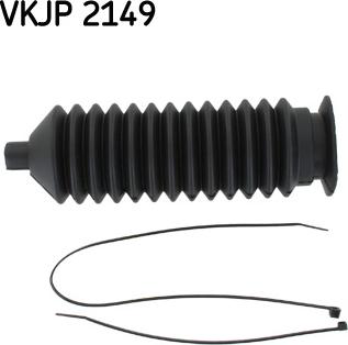 SKF VKJP 2149 - Крышка рулевого механизма лев./ прав. (длина195mm 12mm/37mm) KIA PRIDE MAZDA 121 I, 121 II SUBARU autosila-amz.com