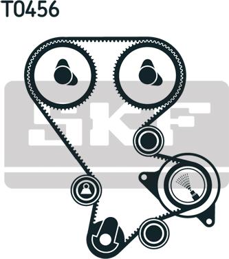 SKF VKMA 94508 - Комплект грм ремень ролик autosila-amz.com