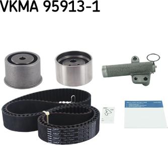 SKF VKMA 95913-1 - Комплект зубчатого ремня ГРМ autosila-amz.com