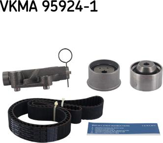 SKF VKMA 95924-1 - Комплект зубчатого ремня ГРМ autosila-amz.com