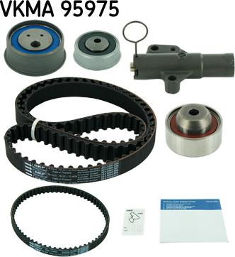 SKF VKMA 95975 - ремкомплект ГРМ! +VIBRDA\ Mitsubishi Outlander/Grandis/Galant 2.4 4G69 03-13 autosila-amz.com