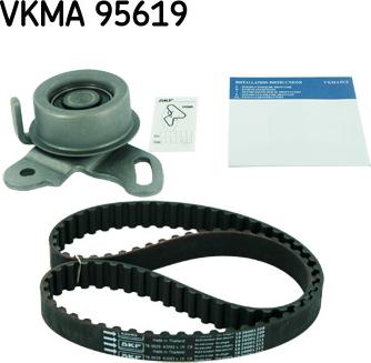 SKF VKMA 95619 - Ролик(и) + ремень ГРМ (комплект) autosila-amz.com