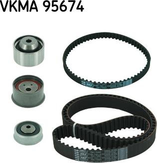 SKF VKMA 95674 - Комплект зубчатого ремня ГРМ autosila-amz.com