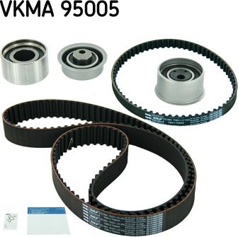 SKF VKMA 95005 - Комплект зубчатого ремня ГРМ autosila-amz.com