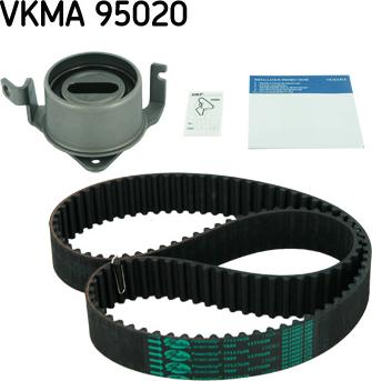 SKF VKMA 95020 - Комплект зубчатого ремня ГРМ autosila-amz.com