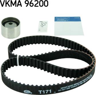 SKF VKMA 96200 - Комплект зубчатого ремня ГРМ autosila-amz.com