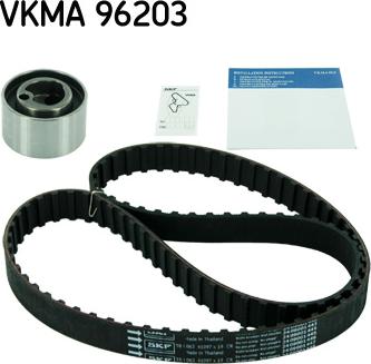 SKF VKMA 96203 - Комплект зубчатого ремня ГРМ autosila-amz.com