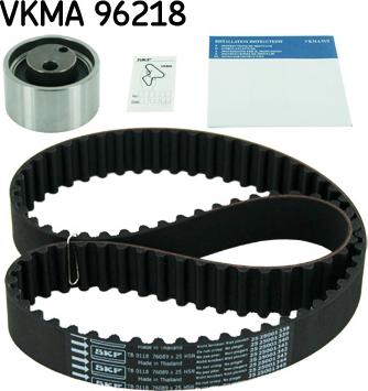 SKF VKMA 96218 - Комплект зубчатого ремня ГРМ autosila-amz.com