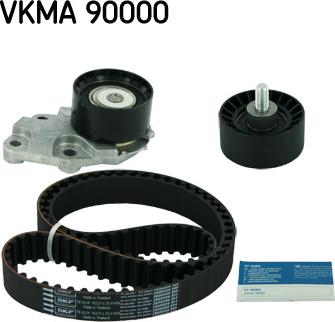 SKF VKMA 90000 - Комплект зубчатого ремня ГРМ autosila-amz.com
