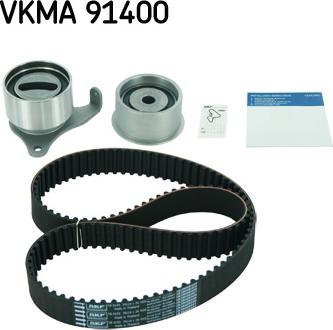 SKF VKMA 91400 - Комплект зубчатого ремня ГРМ autosila-amz.com