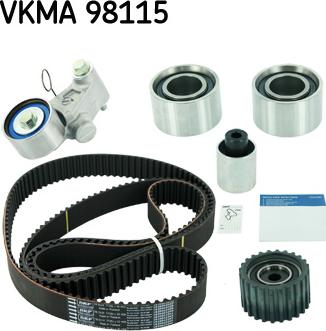 SKF VKMA 98115 - Комплект зубчатого ремня ГРМ autosila-amz.com