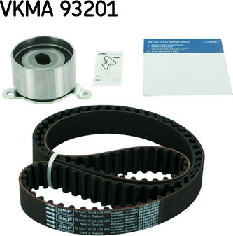 SKF VKMA 93201 - Комплект зубчатого ремня ГРМ autosila-amz.com