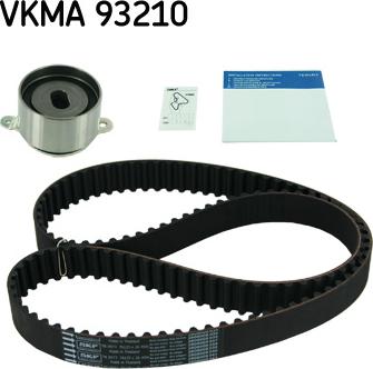 SKF VKMA 93210 - Комплект зубчатого ремня ГРМ autosila-amz.com