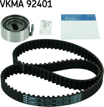 SKF VKMA 92401 - Ролик(и) + ремень ГРМ (комплект) autosila-amz.com