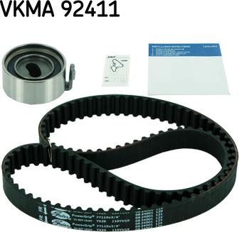 SKF VKMA 92411 - Комплект зубчатого ремня ГРМ autosila-amz.com