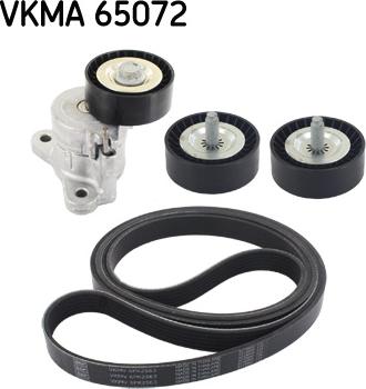 SKF VKMA 65072 - Поликлиновый ременный комплект autosila-amz.com
