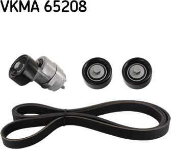 SKF VKMA 65208 - Поликлиновый ременный комплект autosila-amz.com