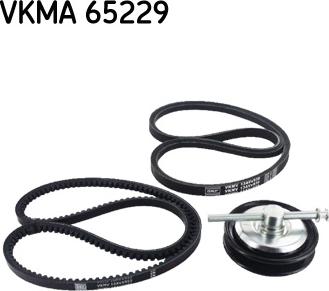 SKF VKMA 65229 - Комплект поликл.ремня MITSUBISHI autosila-amz.com
