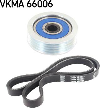 SKF VKMA 66006 - Поликлиновый ременный комплект autosila-amz.com