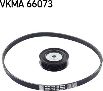 SKF VKMA 66073 - Поликлиновый ременный комплект autosila-amz.com