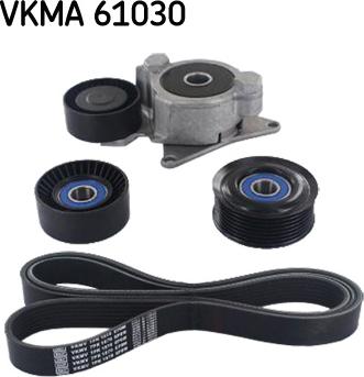 SKF VKMA 61030 - Поликлиновый ременный комплект autosila-amz.com