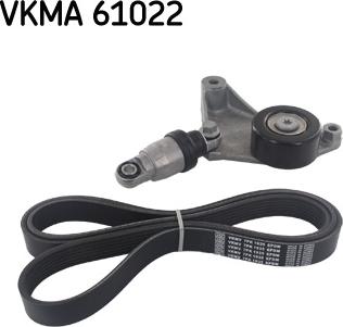 SKF VKMA 61022 - Поликлиновый ременный комплект autosila-amz.com