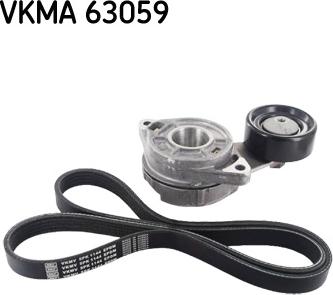 SKF VKMA 63059 - Поликлиновый ременный комплект autosila-amz.com