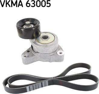 SKF VKMA 63005 - Поликлиновый ременный комплект autosila-amz.com