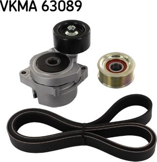 SKF VKMA 63089 - Поликлиновый ременный комплект autosila-amz.com