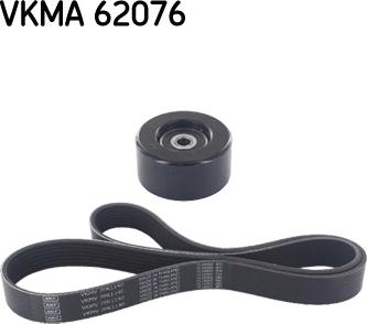 SKF VKMA 62076 - Поликлиновый ременный комплект autosila-amz.com