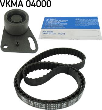 SKF VKMA 04000 - Комплект зубчатого ремня ГРМ autosila-amz.com