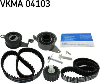 SKF VKMA 04103 - Комплект зубчатого ремня ГРМ autosila-amz.com