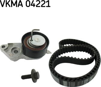 SKF VKMA 04221 - Комплект зубчатого ремня ГРМ autosila-amz.com