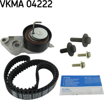 SKF VKMA 04222 - Комплект зубчатого ремня ГРМ autosila-amz.com