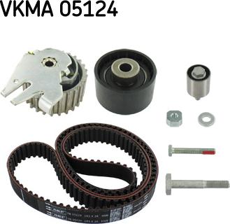 SKF VKMA 05124 - Комплект зубчатого ремня ГРМ autosila-amz.com
