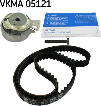 SKF VKMA 05121 - Комплект зубчатого ремня ГРМ autosila-amz.com