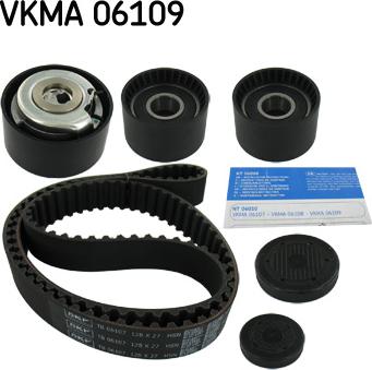 SKF VKMA 06109 - Комплект зубчатого ремня ГРМ autosila-amz.com