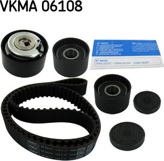 SKF VKMA 06108 - Комплект зубчатого ремня ГРМ autosila-amz.com