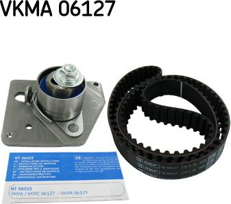 SKF VKMA 06127 - Комплект зубчатого ремня ГРМ autosila-amz.com