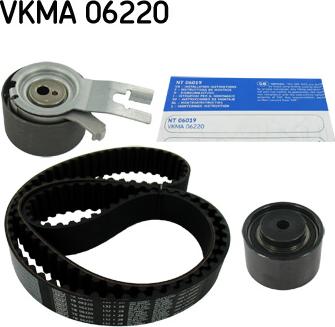 SKF VKMA 06220 - Комплект зубчатого ремня ГРМ autosila-amz.com