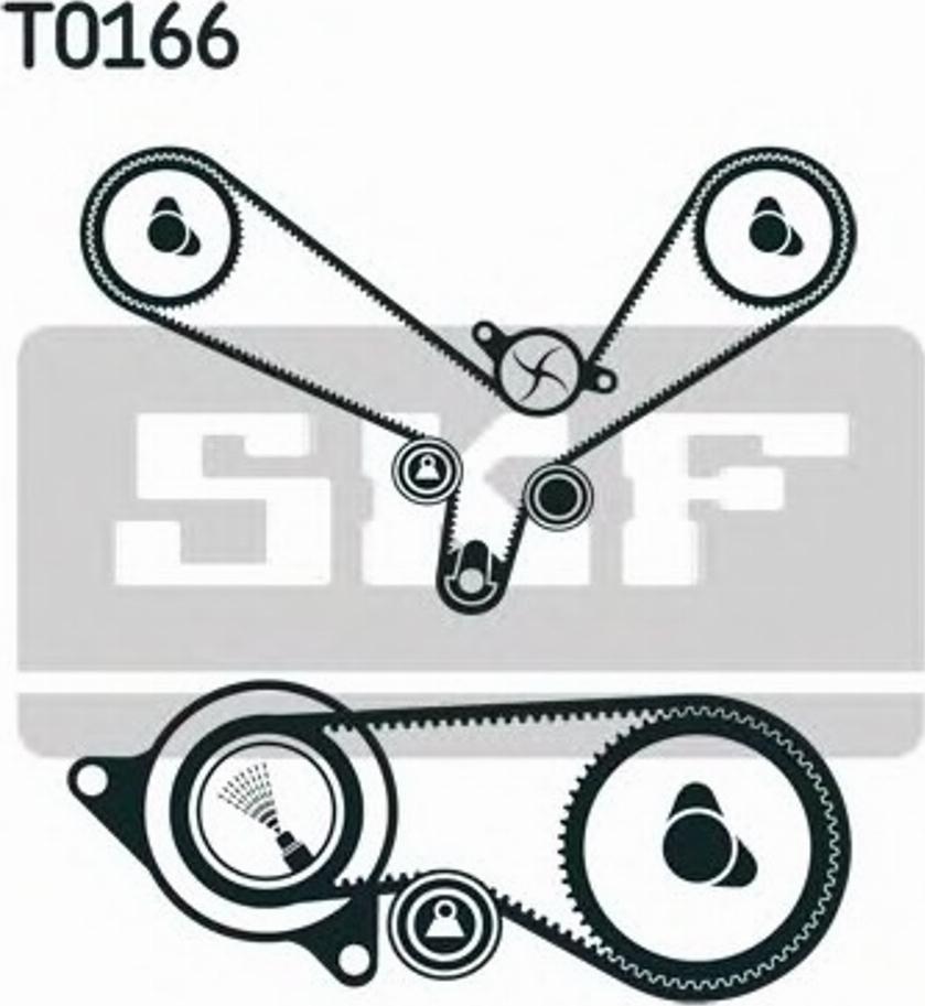 SKF VKMA 01951 - Зубчатый ремень ГРМ autosila-amz.com