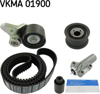 SKF VKMA 01900 - Комплект зубчатого ремня ГРМ autosila-amz.com