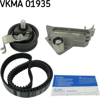 SKF VKMA 01935 - Комплект зубчатого ремня ГРМ autosila-amz.com